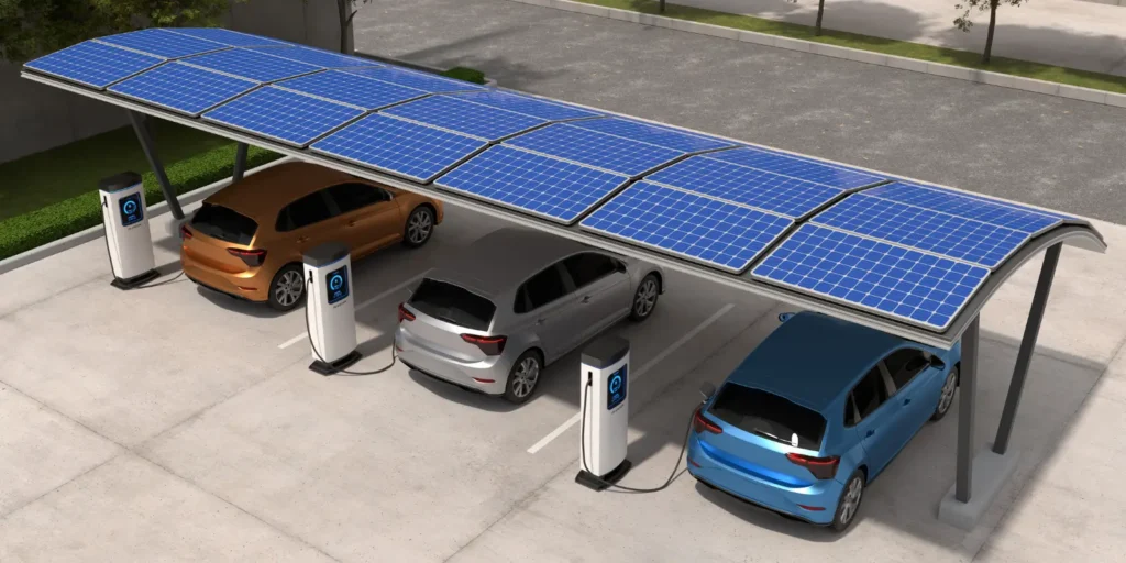 Solar Powered Ev Charging Stations